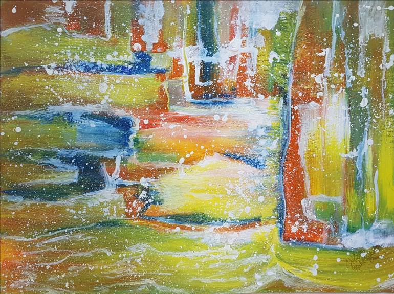 770x575 Saatchi Art The Empty Tomb He Is Risen Painting By Maha Rukab - He Is Risen Painting