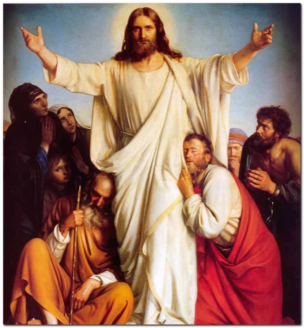 969x1045 Amazing Paintings Of The Risen Christ - He Is Risen Painting