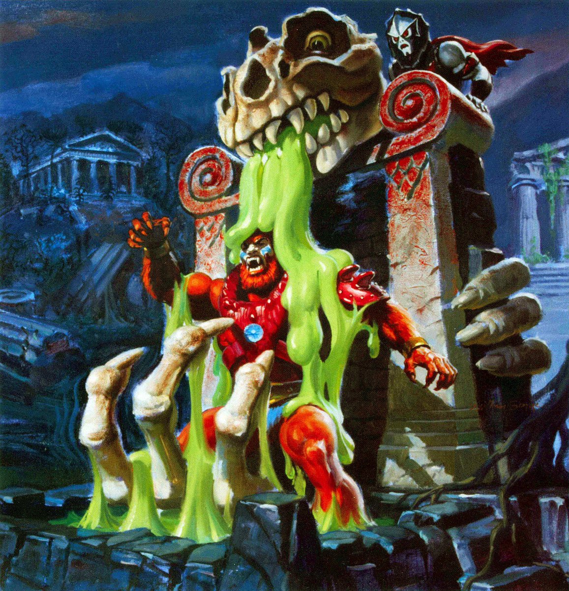 1157x1200 He On Twitter Check Out Part 5 Of 6 Of A Look - He Man Painting