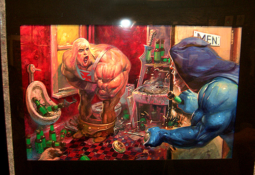 500x345 I Under The Influence The He Man And The Masters - He Man Painting
