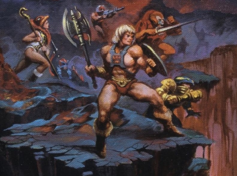 791x589 Prototype He Man Battle Ram - He Man Painting