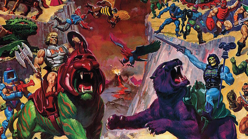 970x545 Take A Look Inside Dark Horse's New He Man And Masters - He Man Painting
