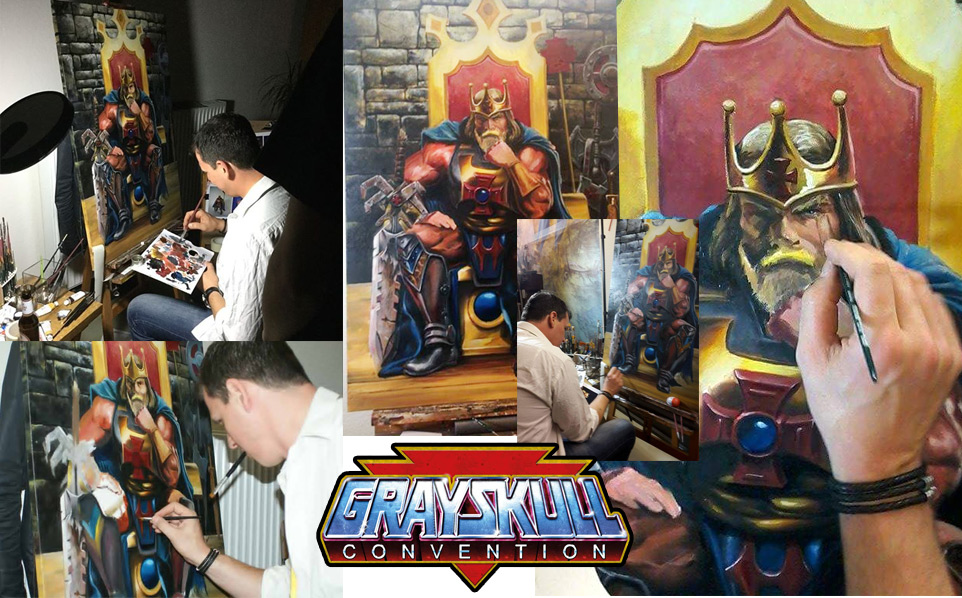 962x598 Art King He Man - He Man Painting