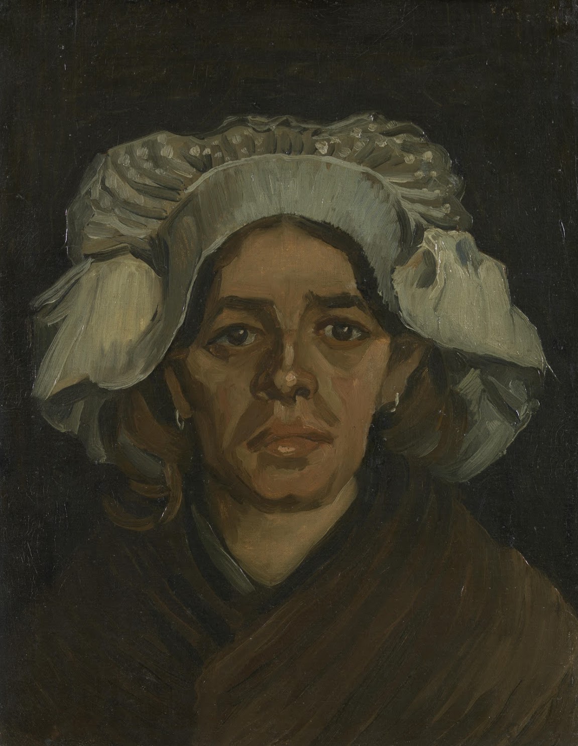 1151x1486 Head Of A Woman - Head Of A Woman Painting
