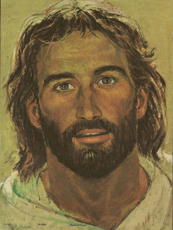 600x799 Warner Sallman Sacred Art Pilgrim Collection Artists Sacred - Head Of Christ Painting