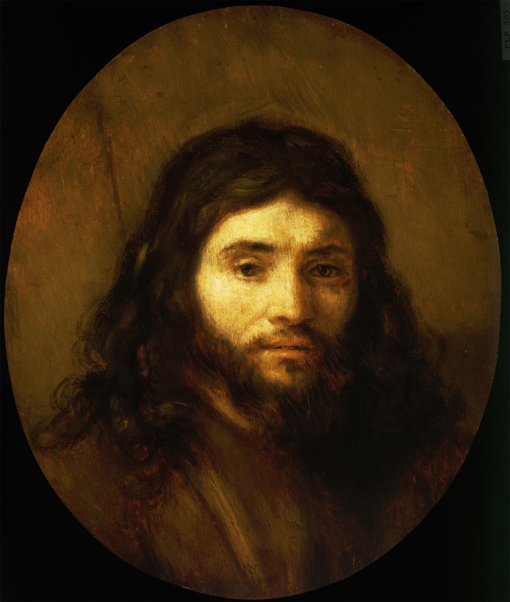 1694x2000 Rembrandt Head Of Christ - Head Of Christ Painting