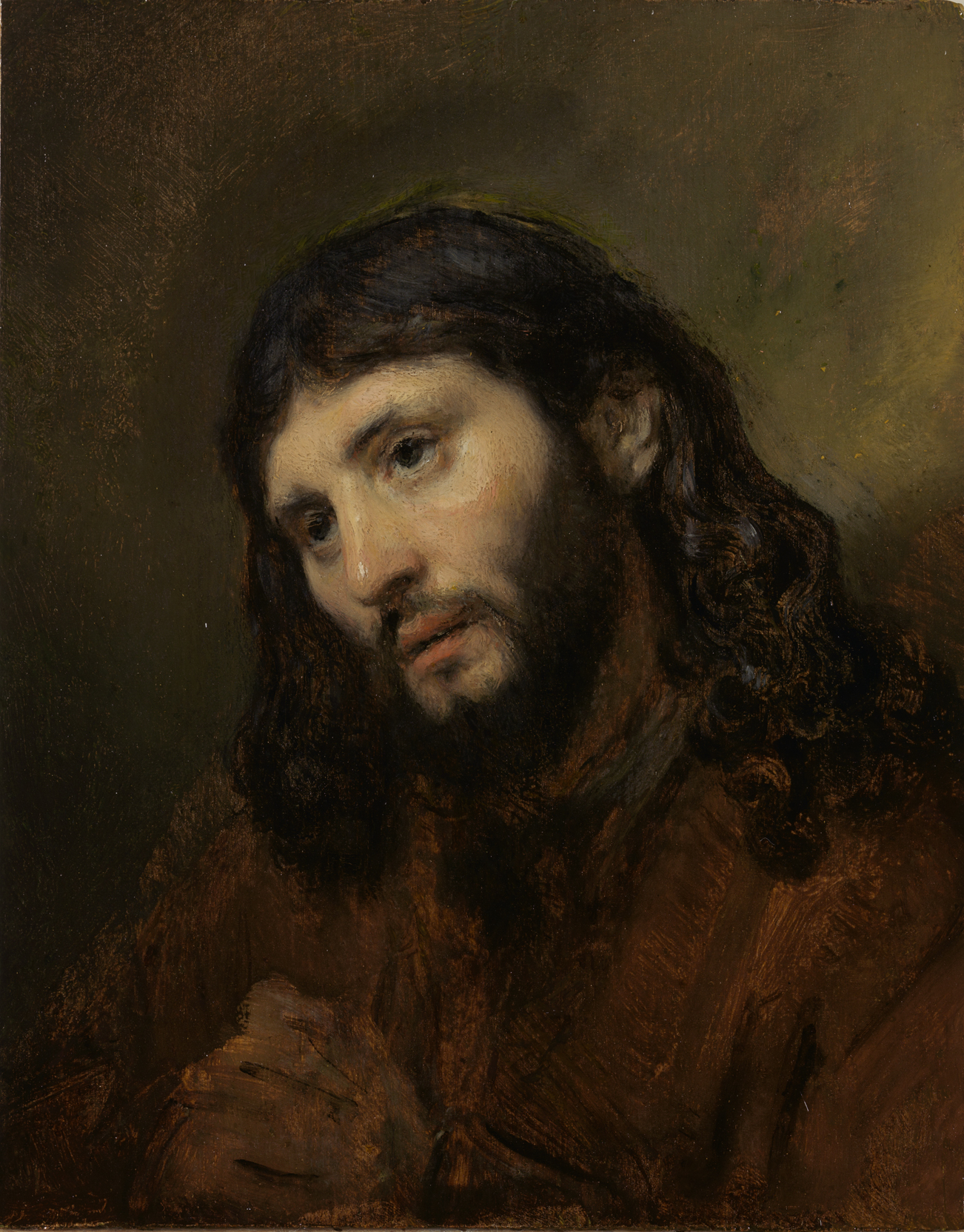 1302x1664 Dutch Debut Of Rembrandt's Head Of Christ - Head Of Christ Painting