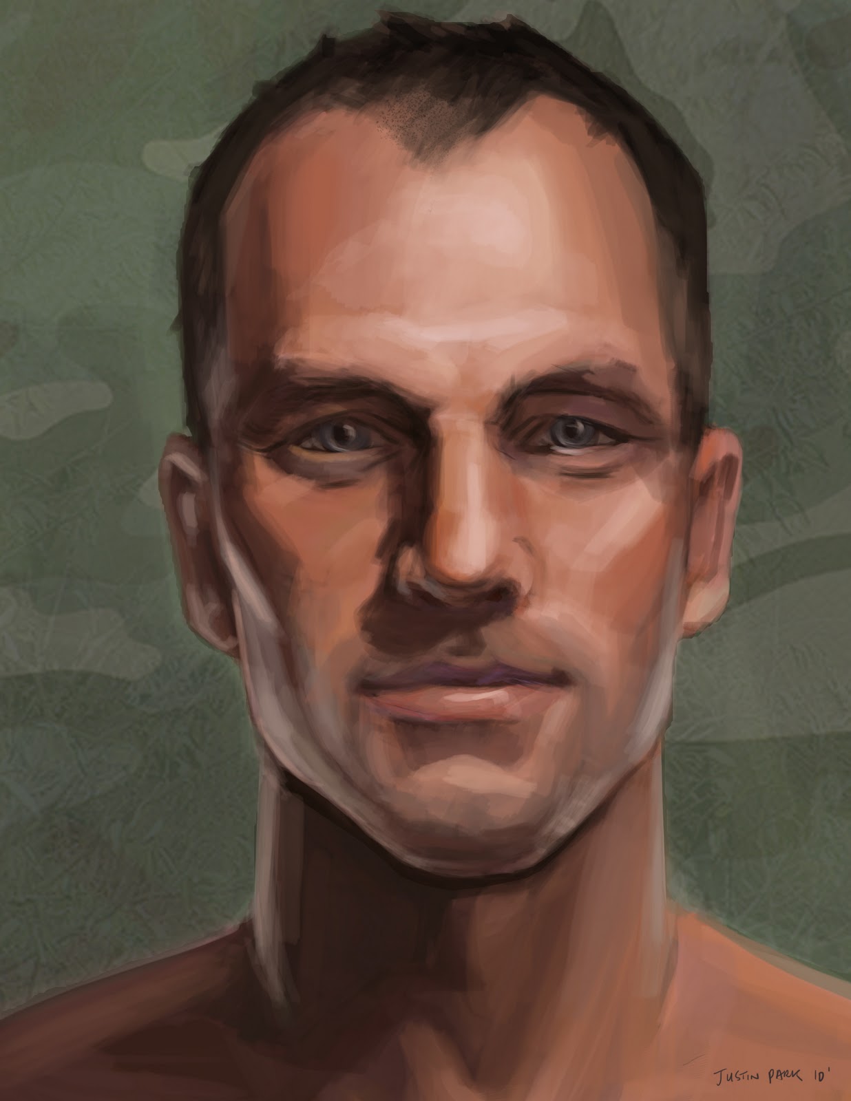 1236x1600 Justin Park's Concept Art Character Design (Head Painting) - Head Painting