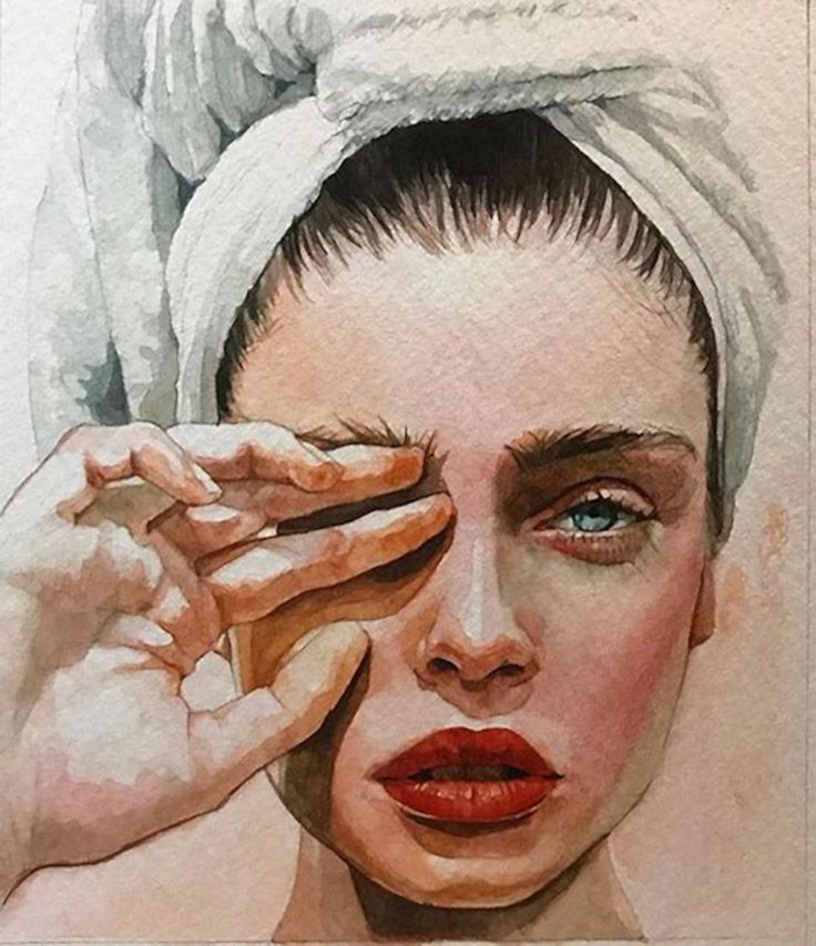 736x853 Emily Vaughn - Head Painting