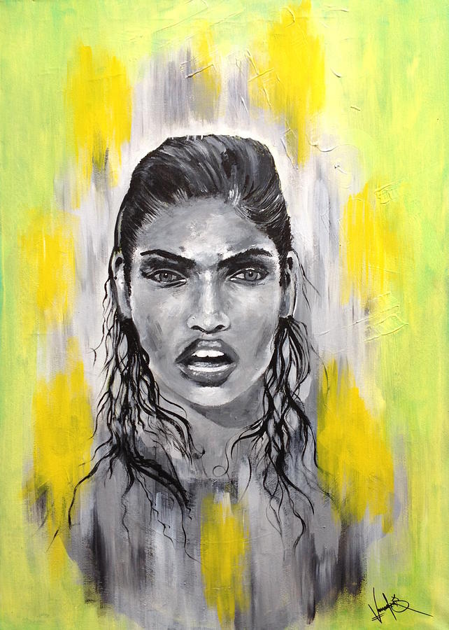 642x900 Headache Painting By Rinalds Vanadzinsh - Headache From Painting