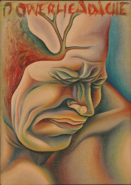 424x600 Power Headache, 1984 - Headache From Painting