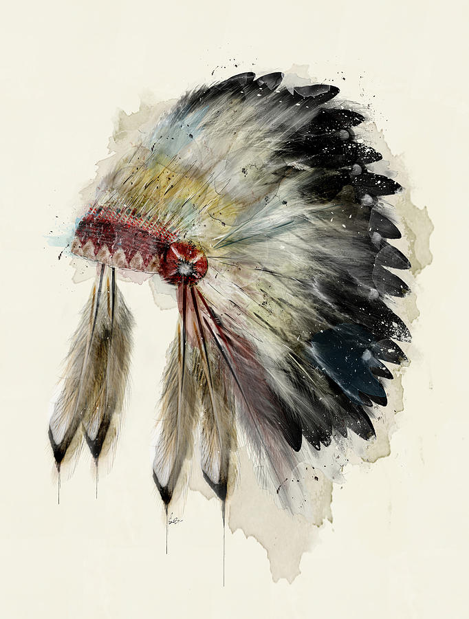 Headdress Painting at PaintingValley.com | Explore collection of ...