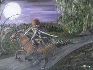 300x226 Headless Horseman Paintings Fine Art America - Headless Horseman Painting
