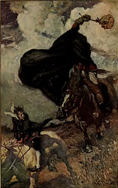 500x791 Art In The Everyday The Legend Of Sleepy Hollow Designsponge - Headless Horseman Painting