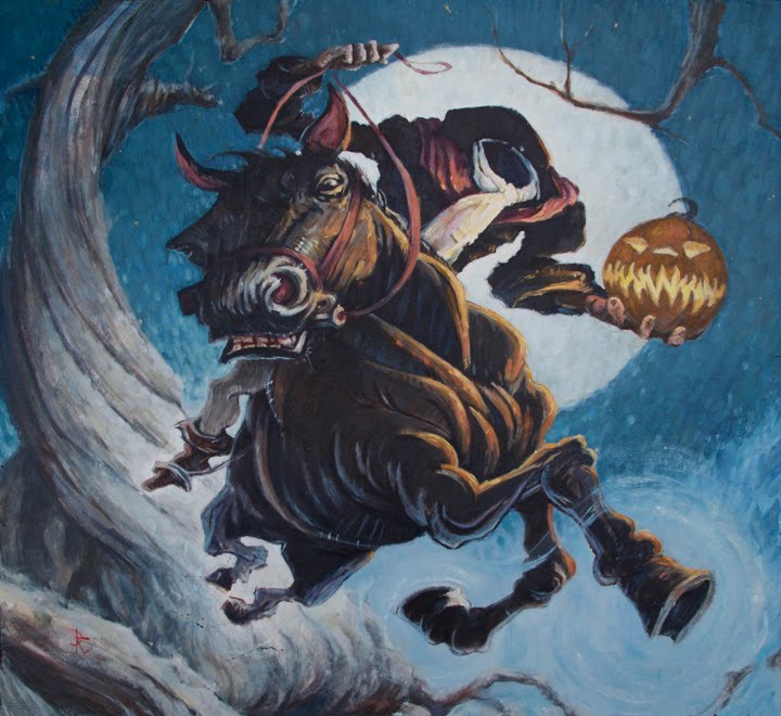 720x660 Creative Crossover Final Headless Horseman - Headless Horseman Painting