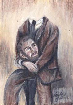 236x337 Headless Man Costume Costumes - Headless Man Painting