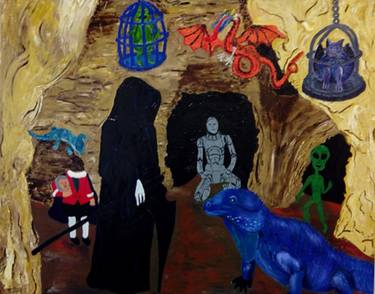 375x294 Headless Man Paintings For Sale Saatchi Art - Headless Man Painting