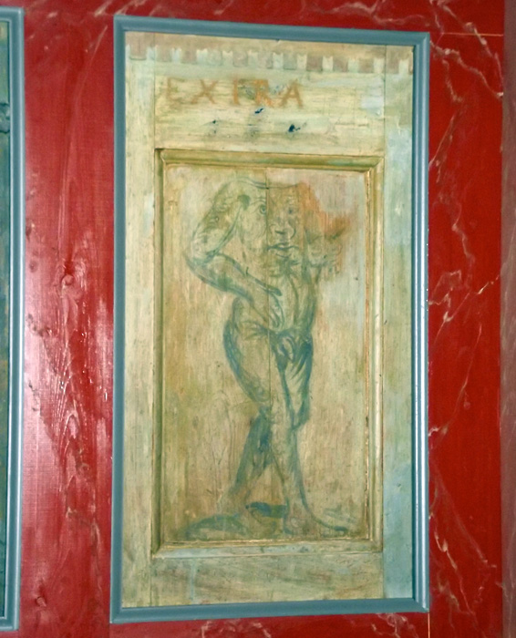 566x700 Monsters, Beasts, Heaven And Hell Lena Svalfors Hedin - Headless Man Painting