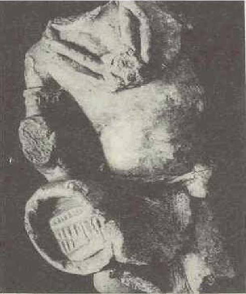 491x587 Shona Stone Sculpture (Headless Man With An Mbira In One Hand - Headless Man Painting