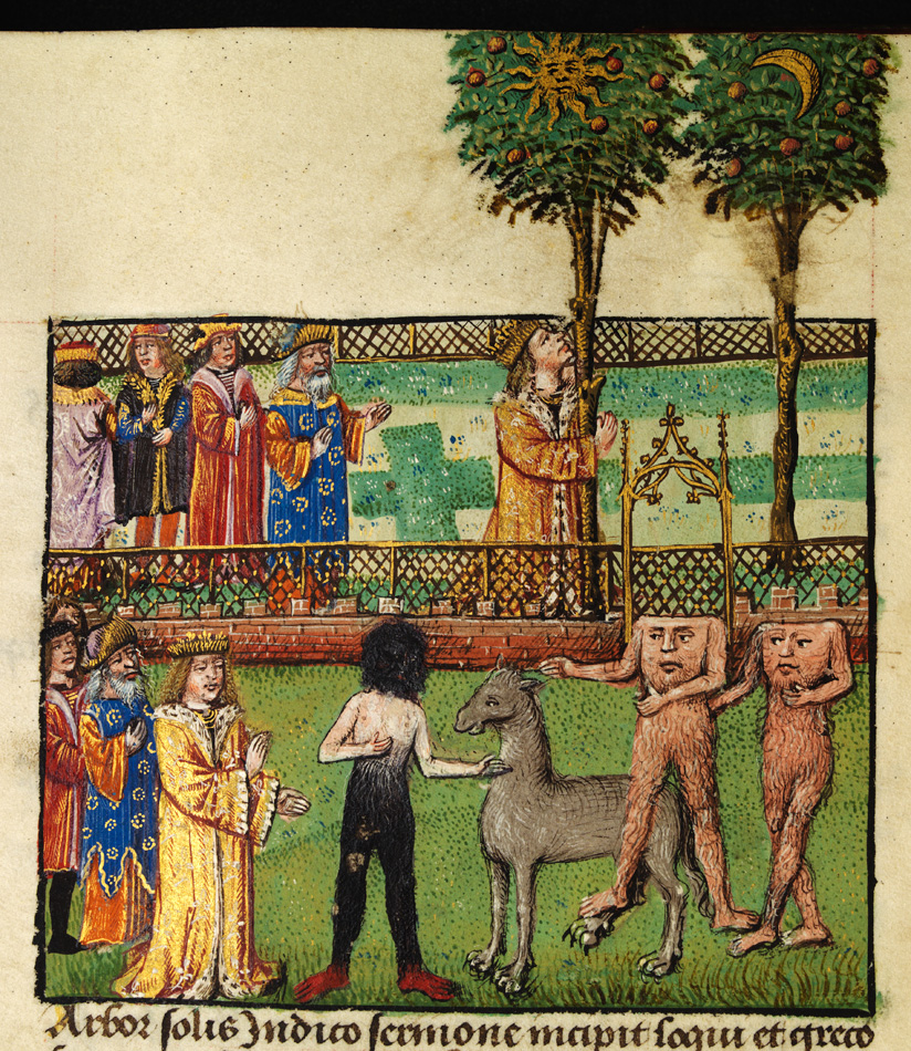 824x950 Filealexander And His Companions Consult The Prophetic Trees - Headless Man Painting