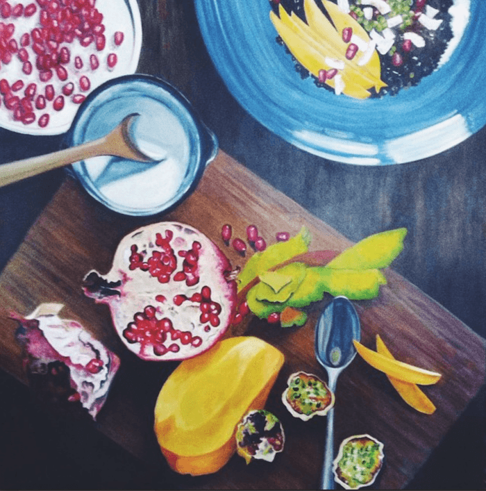 700x707 Who To Follow For Healthy Eating Recipes On Instagram Well good - Healthy Food Painting