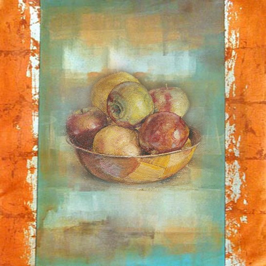 545x546 Buy Fruit Market 2 By Community Artists Group@ Rs. 7990. Code - Healthy Food Painting