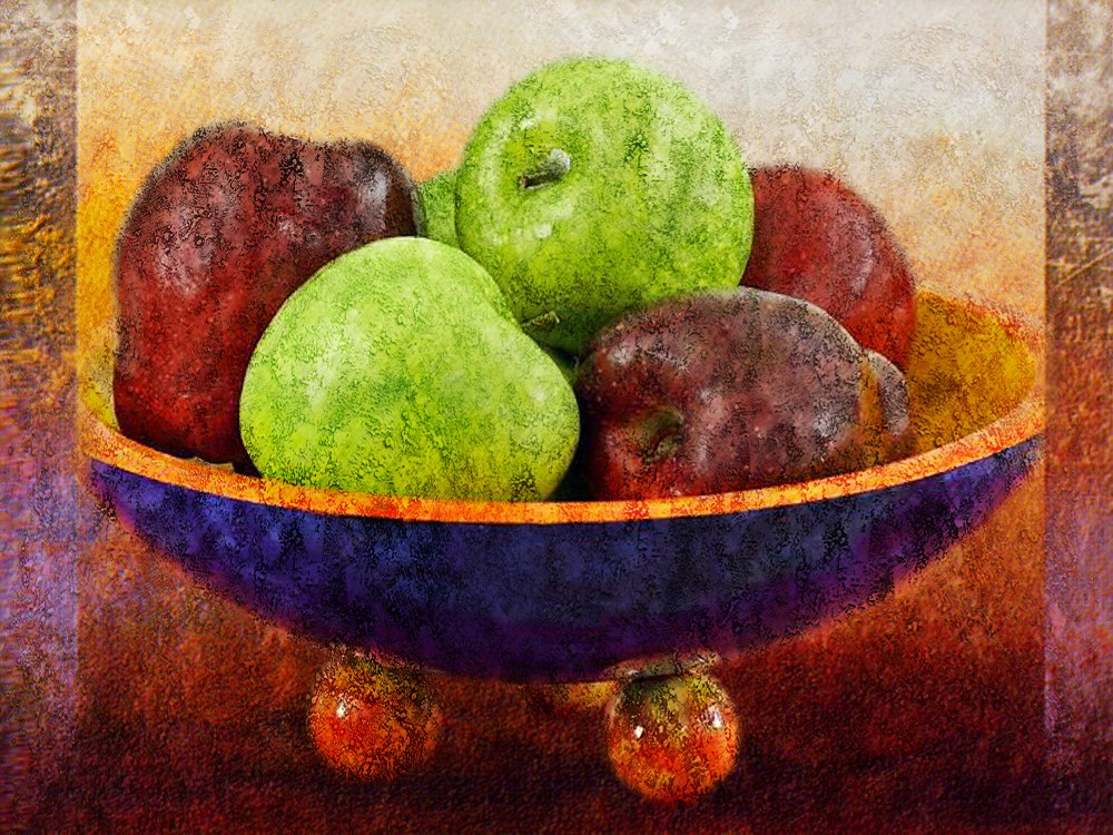 1000x750 Buy The Apple Gatherers By Community Artists Group@ Rs. 9590. Code - Healthy Food Painting