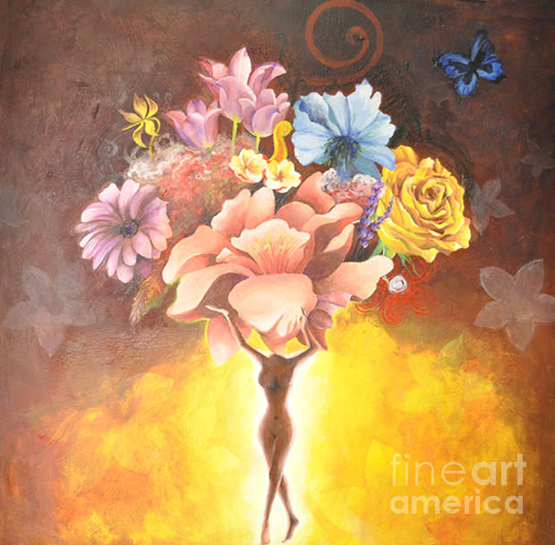 620x609 Healthy Life Painting By Hui Teng Lee - Healthy Painting