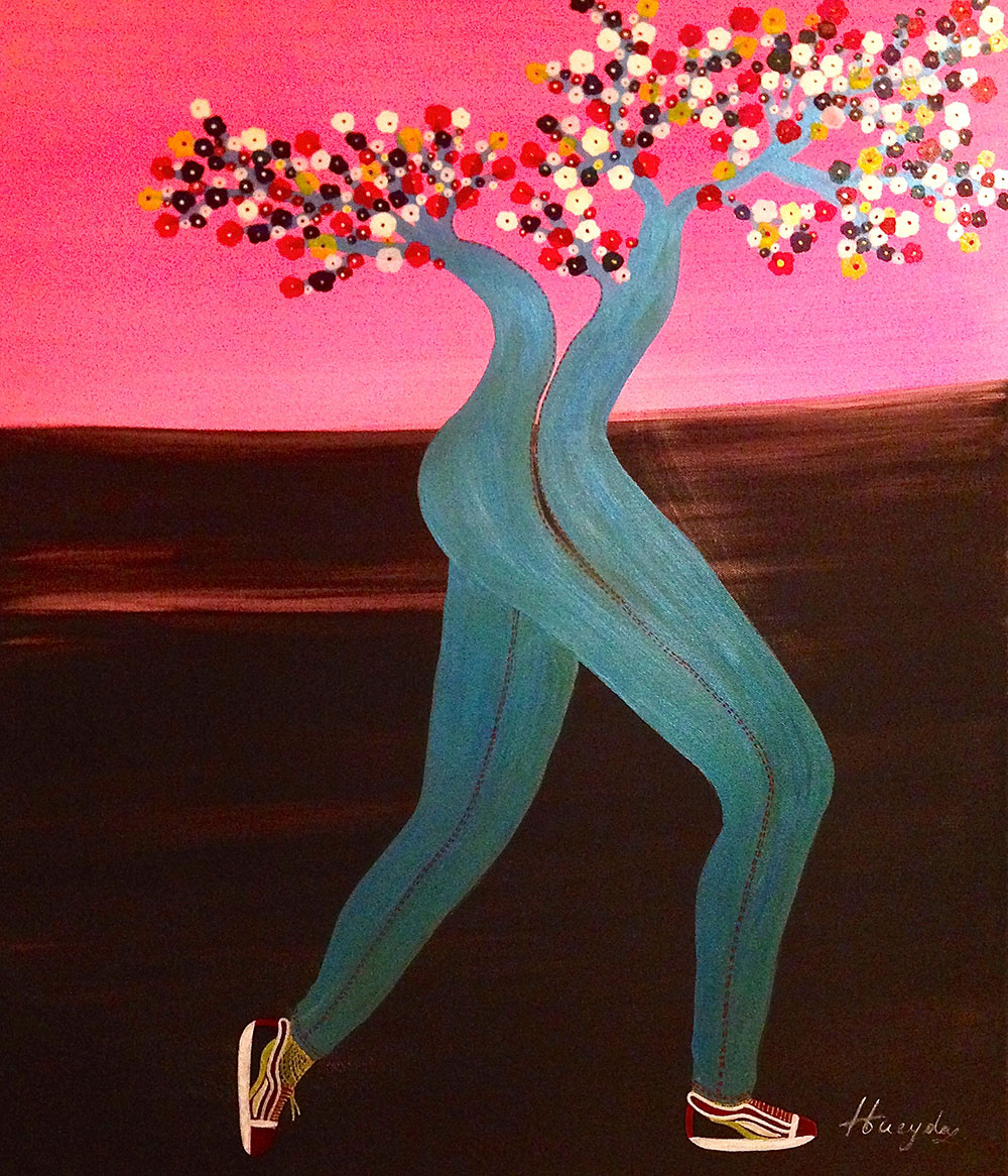 1000x1166 Healthy Body For A Positive Mind Hueyda El Saied Official Website - Healthy Painting