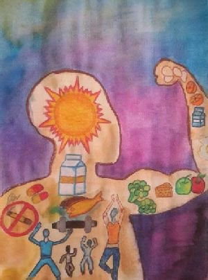 300x404 Osteoporosis Iof On Twitter Sharing The Gorgeous Pics By - Healthy Painting