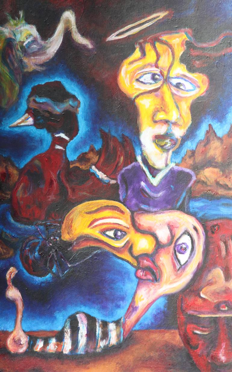 770x1232 Saatchi Art Healthy Disagreement Painting By Kip Westerfield - Healthy Painting