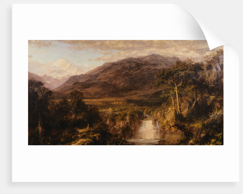850x681 Heart Of The Andes Posters Amp Prints By Frederic Edwin Church - Heart Of The Andes Painting