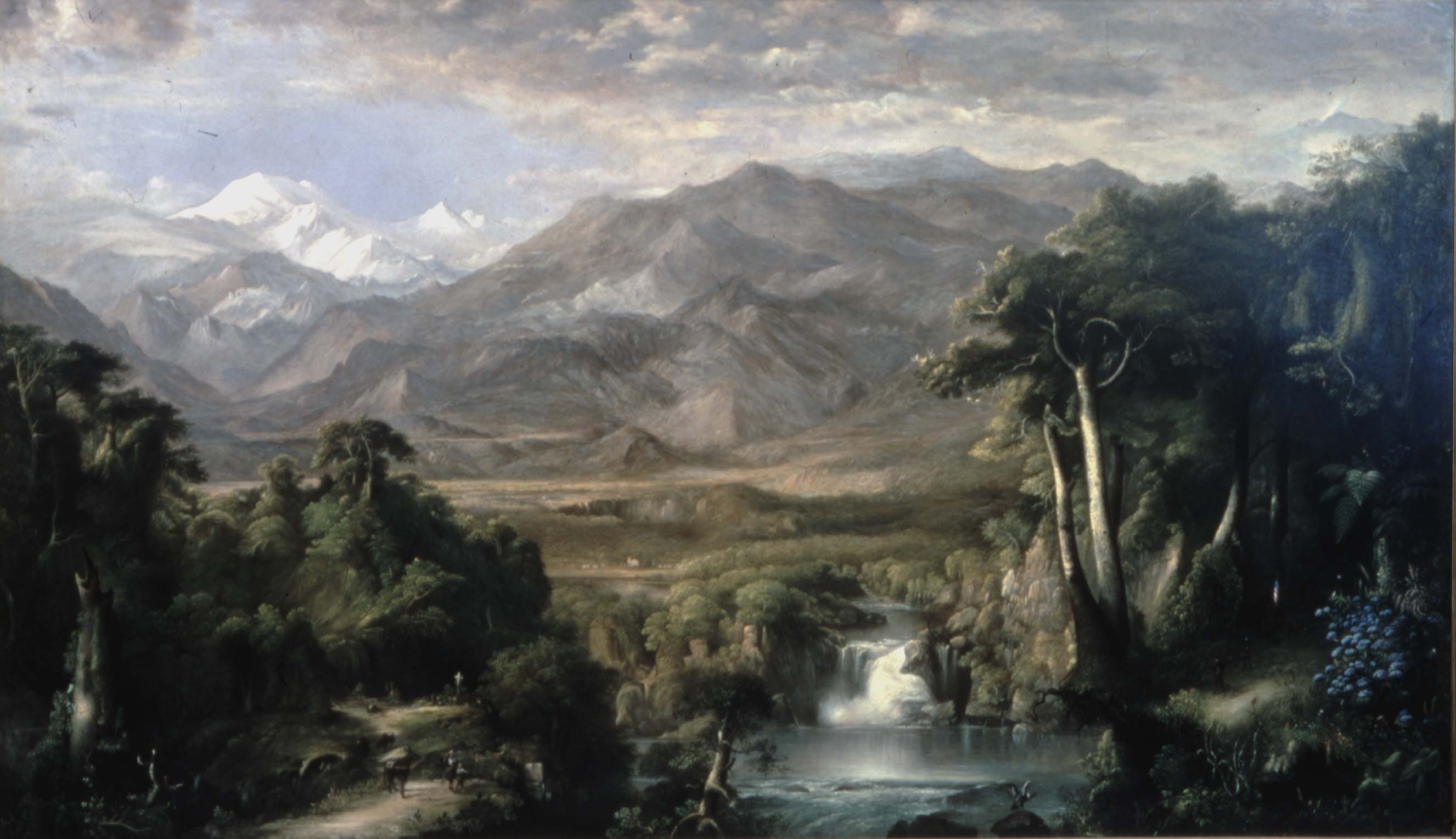 2653x1528 Public Tours Public Tour African American Art And Artists - Heart Of The Andes Painting