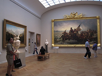 350x263 Taube Reviews The American Wing Metropolitan Museum Of Art - Heart Of The Andes Painting