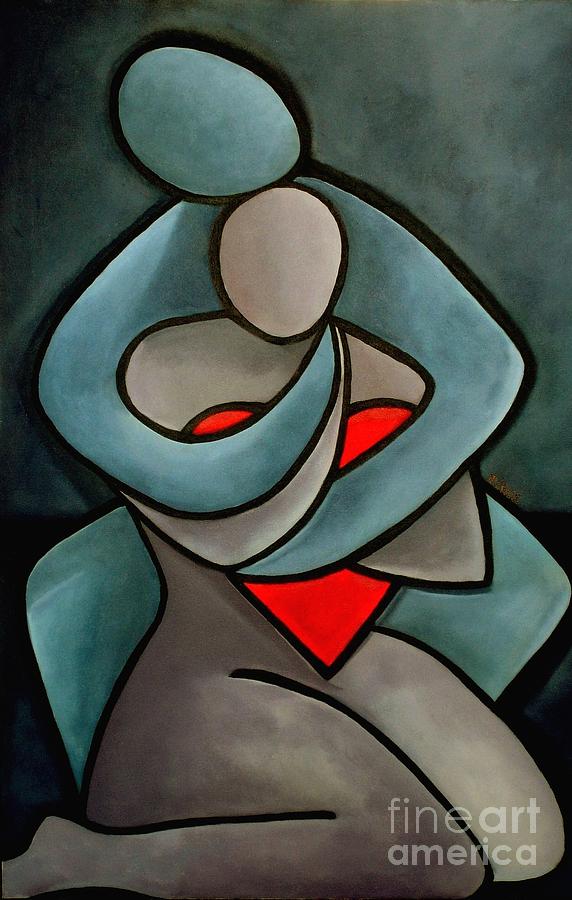 572x900 Heart And Soul Ii Painting By Theresa Lillian - Heart Painting