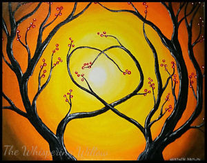 Heart Tree Painting at PaintingValley.com | Explore collection of Heart ...