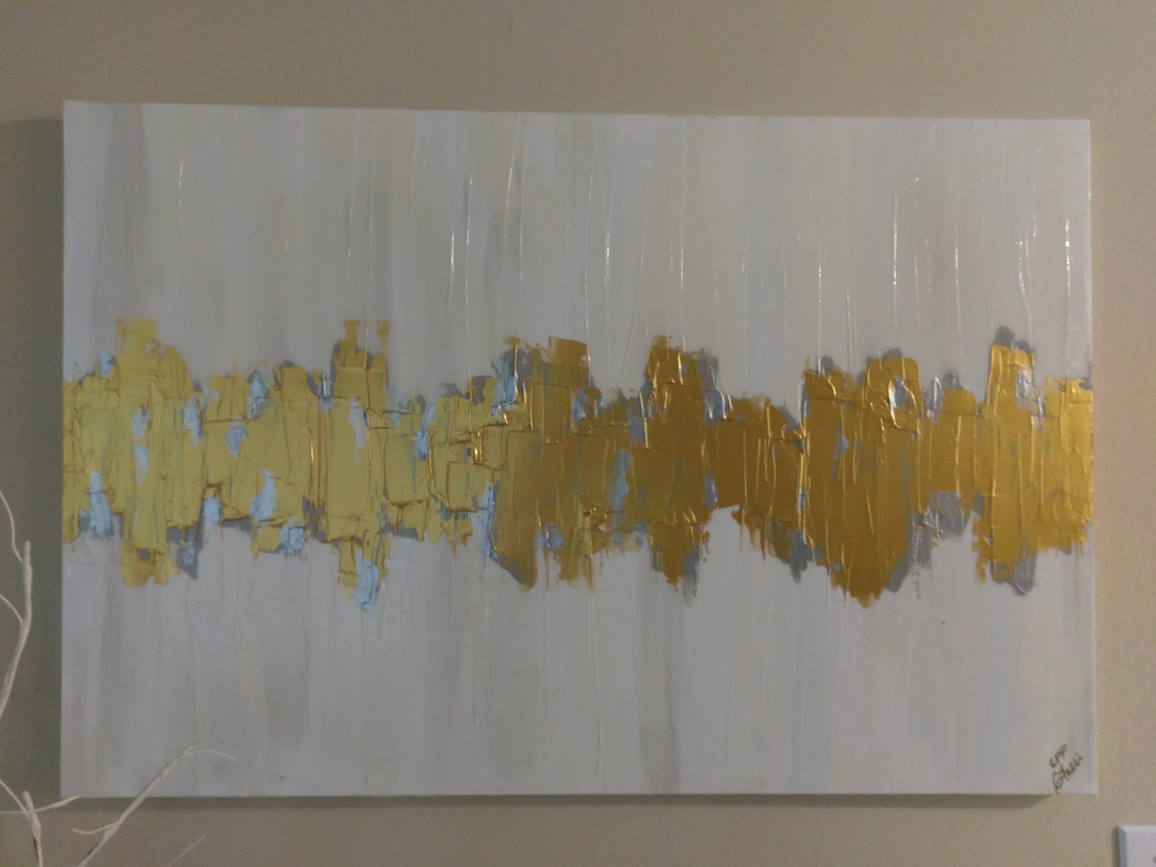 4000x3000 Heartbeat Abstract Home Decor C. P. F. Paintings - Heartbeat Painting