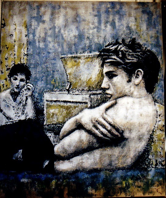 544x650 Artdoxa - Heartbreak Painting