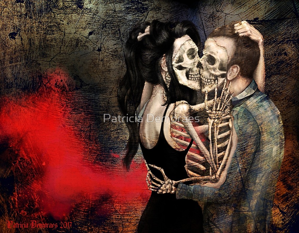 1000x782 Heartbreak By Patricia Demoraes Redbubble - Heartbreak Painting