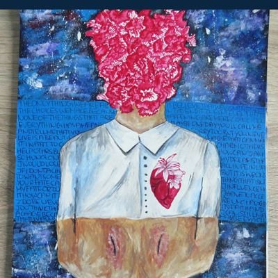 400x400 Laraibs Drawing On Twitter Stay Happy Stay Blessed Laraib - Heartbreak Painting