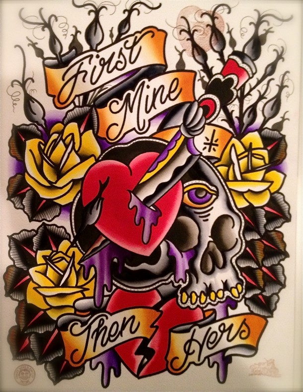 610x788 Love Lost A Watercolor Painting Of Heartbreak And Intrigue - Heartbreak Painting