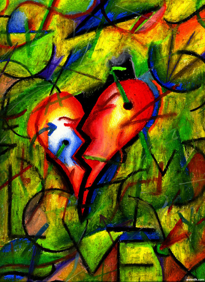 Heartbreak Painting at PaintingValley.com | Explore collection of ...