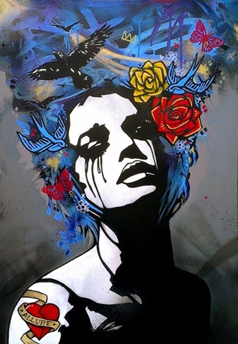 347x500 Beautiful Heartbreak (First Edition) By Copyright Editioned - Heartbreak Painting