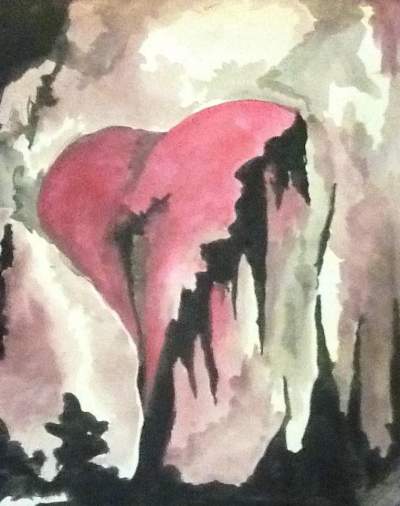 400x506 Heartbroken Teen Ink - Heartbroken Painting
