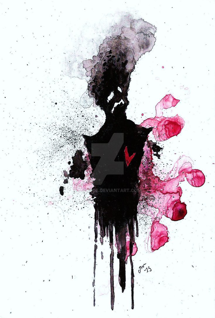 734x1087 Heartbroken By Misspoe - Heartbroken Painting