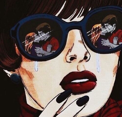 500x480 Heart Uploaded By Niceeeebitch On We Heart It - Heartbroken Painting