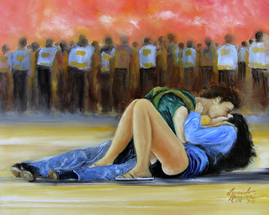 900x720 Vancouver Heat Painting By Leonardo Ruggieri - Heat Painting