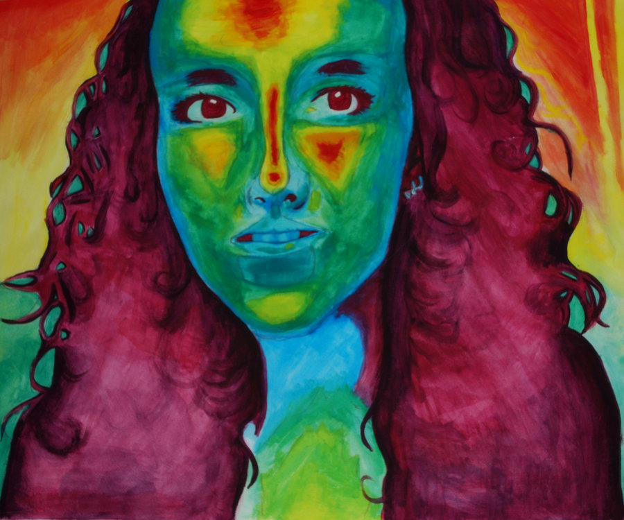 900x750 Heat Map Painting By Morgaannn - Heat Painting