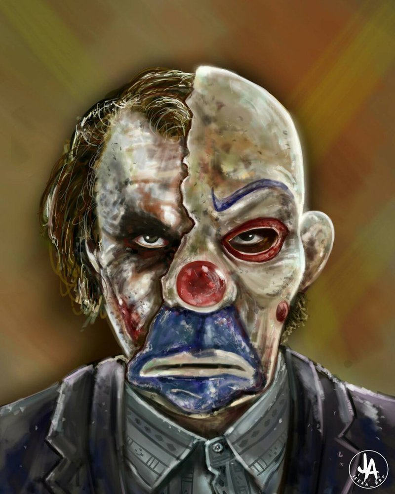 800x999 Heath Ledger Joker By Jeransome - Heath Ledger Joker Painting