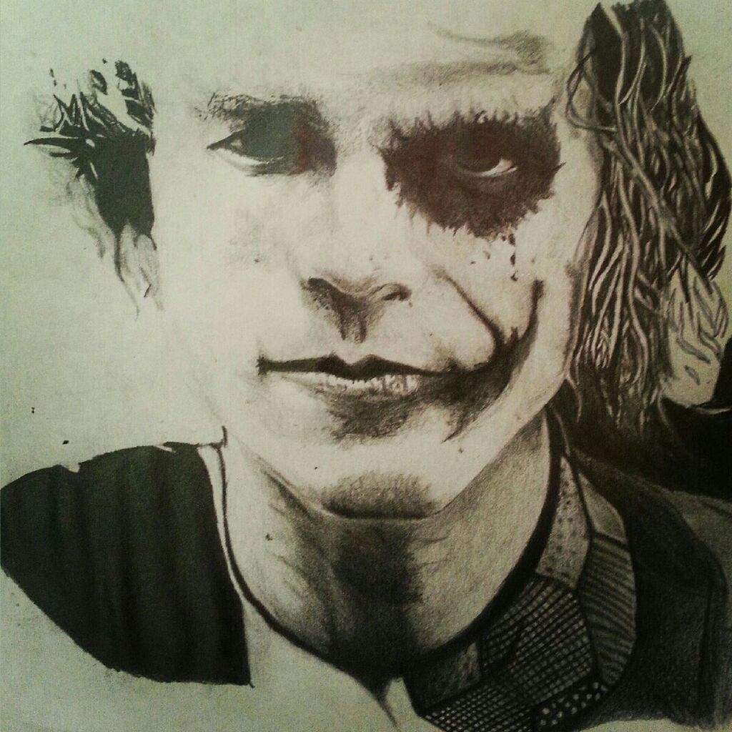 1024x1024 Joker (Heath Ledger) Art Amino - Heath Ledger Painting